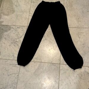 Black Hollister sweatpants